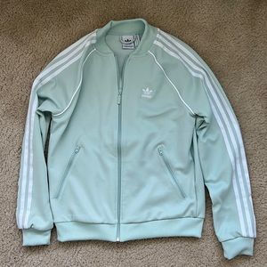 Adidas Originals Mint Green Track Jacket - S